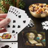 レオナルド・ダ・ヴィンチによるGinevra de' Benci トランプ (インサイチュ)