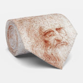 レオナルド・ダ・ヴィンチのエレガンス – セルフポートレート ネクタイ (ロール)