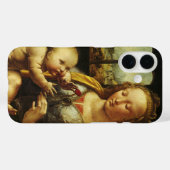 レオナルド・ダ・ヴィンチのカーネーションの聖母 Case-Mate iPhoneケース (裏面 (横))