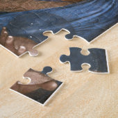 レオナルド・ダ・ヴィンチのサルバーター・ムンディポートレート ジグソーパズル (側面)