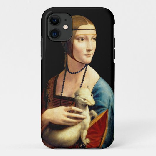 レオナルド・ダ・ヴィンチのシチリアの貴婦人 Case-Mate iPhoneケース (裏面)