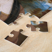 レオナルド・ダ・ヴィンチのジネブラ・デ・ベンシ ジグソーパズル (側面)