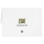 レオナルド・ダ・ヴィンチのトレッドミル動力クロスボウ (裏面横)