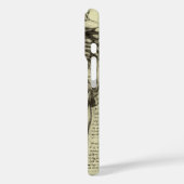 レオナルド・ダ・ヴィンチのヒト解剖学的男性筋肉 Case-Mate iPhoneケース (裏面 / 左)