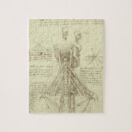 レオナルド・ダ・ヴィンチのヒト解剖学的脊柱 ジグソーパズル