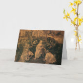 レオナルド・ダ・ヴィンチのマギ崇拝 カード (黄色い花)