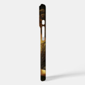 レオナルド・ダ・ヴィンチのマドンナ・オブ・カーネーション Case-Mate iPhoneケース (裏面 / 左)