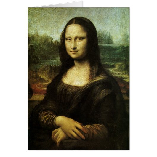 レオナルド・ダ・ヴィンチのモナ・リサ、ルネサンス美術 (正面)