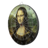 レオナルド・ダ・ヴィンチのモナ・リサ、ルネサンス美術 ダーツボード (正面右)