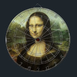 レオナルド・ダ・ヴィンチのモナ・リサ、ルネッサンス・アート ダーツボード<br><div class="desc">モナ・リサ(別名ラ・ジョコンダまたはラ・ジョコンデ、フランチェスコ・デル・ジョコンドの妻リサ・ゲラルディーニのポートレート)(1503-1506)アーティスト・レオナルド・ダ・ヴィンチ(1452-1519)。モナリザは広く認知され、世界で最も有名絵画なリザと考えられている。ヴィンテージルネッサンス素晴らし時代のアートポートレート絵画は、座って笑顔を見せる若い女性をフィーチャーしている。彼女の表情はしばしば謎めいた。</div>