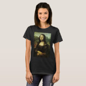 レオナルド・ダ・ヴィンチのモナ・リザ ルネサンスアート Tシャツ (正面フル)