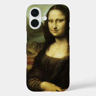 レオナルド・ダ・ヴィンチのモナ・リザ、ルネサンス美術 iPhone 16ケース