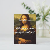 レオナルド・ダ・ヴィンチのモナ・リザ 招待状 (スタンド正面)