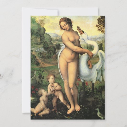 レオナルド・ダ・ヴィンチのルダとスワン (正面)