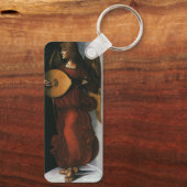 レオナルド・ダ・ヴィンチのルテと赤の天使 キーホルダー (裏面)