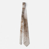 レオナルド・ダ・ヴィンチのレダ首長勉強 ネクタイ (裏面)