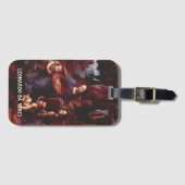 レオナルド・ダ・ヴィンチのヴァージン(マドンナ) of the Rocks ラゲッジタグ (正面横)