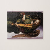 レオナルド・ダ・ヴィンチのヴィエルと緑の天使 ジグソーパズル (横)