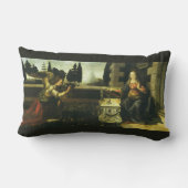 レオナルド・ダ・ヴィンチの主への受胎告知 ランバークッション (裏面)