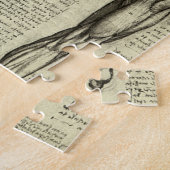 レオナルド・ダ・ヴィンチの人体解剖学 男性の筋肉 ジグソーパズル (側面)