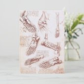 レオナルド・ダ・ヴィンチの人体解剖学 足の骨 (スタンド正面)