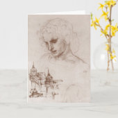 レオナルド・ダ・ヴィンチの使徒ヤコブスフォルツァ城 カード (黄色い花)