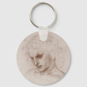 レオナルド・ダ・ヴィンチの使徒ヤコブスフォルツァ城 キーホルダー (正面)