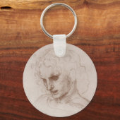 レオナルド・ダ・ヴィンチの使徒ヤコブスフォルツァ城 キーホルダー (正面)