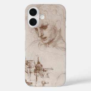 レオナルド・ダ・ヴィンチの使徒ヤコブス・スフォルツァ城 iPhone 16ケース