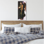 レオナルド・ダ・ヴィンチの天使と緑 キャンバスプリント (インサイチュ (寝室))