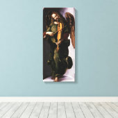 レオナルド・ダ・ヴィンチの天使と緑 キャンバスプリント (インサイチュ (ウッドフロア))