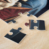 レオナルド・ダ・ヴィンチの女性とエルミン ジグソーパズル (側面)