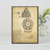 レオナルド・ダ・ヴィンチの建築カテドラル勉強 (スタンド正面)