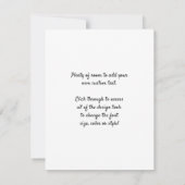 レオナルド・ダ・ヴィンチの建築大聖堂の研究 招待状 (裏面)