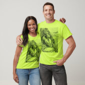 レオナルド・ダ・ヴィンチの後のスケッチ Tシャツ (ユニセックス)