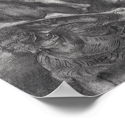 レオナルド・ダ・ヴィンチの後の安城の戦い ポスター (角)