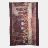 レオナルド・ダ・ヴィンチの最後の晩餐 キッチンタオル (縦)