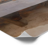 レオナルド・ダ・ヴィンチの最後の晩餐（1495年～1498年） ポスター (角)