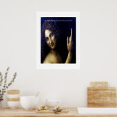 レオナルド・ダ・ヴィンチの洗礼者セント・ジョン ポスター (キッチン)