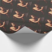 レオナルド・ダ・ヴィンチの洗礼者セント・ジョン ラッピングペーパー (角)