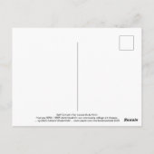 レオナルド・ダ・ヴィンチの肖像画の後 ポストカード (裏面)