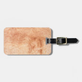 レオナルド・ダ・ヴィンチの自画像の赤のチョーク ラゲッジタグ (正面横)