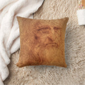 レオナルド・ダ・ヴィンチの自画像, ルネサンス美術 クッション (ブランケット)