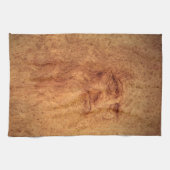 レオナルド・ダ・ヴィンチの自画像、ルネッサンス・アート キッチンタオル (横)