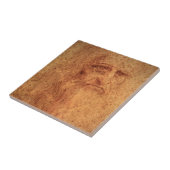 レオナルド・ダ・ヴィンチの自画像、ルネッサンス・アート タイル (側面)