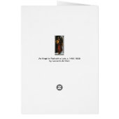 レオナルド・ダ・ヴィンチの赤の天使とルテ (裏面)