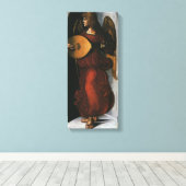 レオナルド・ダ・ヴィンチの赤の天使とルテ キャンバスプリント (インサイチュ (ウッドフロア))