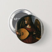 レオナルド・ダ・ヴィンチの赤の天使とルテ 缶バッジ (正面&裏面)