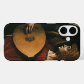 レオナルド・ダ・ヴィンチの赤の天使とルテ Case-Mate iPhoneケース (裏面 (横))