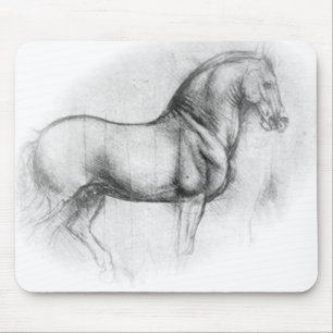 レオナルド・ダ・ヴィンチの馬のmousepad マウスパッド